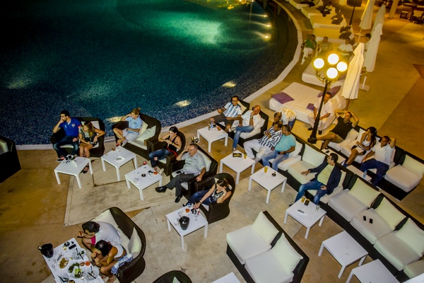 World Cup At The VIP Pool